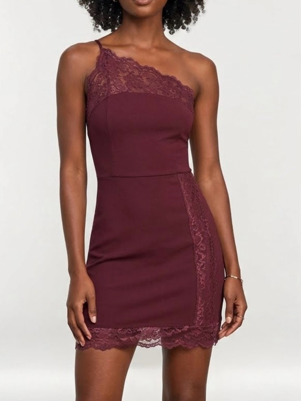 NWT Intimately Free People Premonitions Bodycon Mini Dress Vetiver Bloom-XS Lace